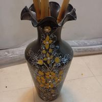 گلدان بزرگ با چوب بامبو|گل مصنوعی|اصفهان, شمس آباد|دیوار