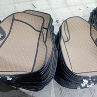 کفپوش تمام چرم گلدوزی شده شاهان لوکس|قطعات یدکی و لوازم جانبی|تهران, مسعودیه|دیوار
