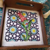 سینی پذیرایی و قهوه رزین و چوب|صنایع دستی و سایر لوازم تزئینی|تهران, اقدسیه|دیوار