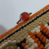 انگشتر عقیق کهنه کلکسیونی رکاب تهران|جواهرات|تهران, ایران|دیوار