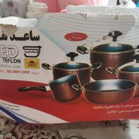 تخفیف ویژه سرویس ۸پارچه ساعد تفلون اورجینال|ظروف پخت‌وپز|تهران, جوادیه|دیوار