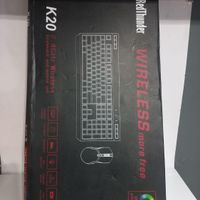 کیبورد و موس RGB وایرلس اورجینال RedThunder|قطعات و لوازم جانبی رایانه|تهران, تهران‌نو|دیوار