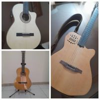 گیتار کلاسیک  Hohner پیکاپ دار ventura و گودین ics|گیتار، بیس، امپلیفایر|تهران, سازمان برنامه|دیوار