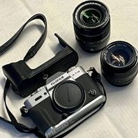 دوربین فوجی Fuji XT 10 mirrorless + 35mm+18-55|دوربین عکاسی و فیلم‌برداری|تهران, کوی فراز|دیوار