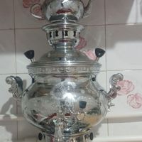 یک عدد سماور استیل درجه یک با طرح های بر جسته|سماور، چای‌ساز، قهوه‌ساز|مشهد, آزادشهر|دیوار