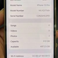اپل iPhone 13 Pro با حافظهٔ ۵۱۲ گیگابایت gold|موبایل|تهران, ظهیرآباد|دیوار