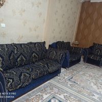 مبل راحتی ۷نفره مخمر ترک سرمه ای طلایی سالم|مبلمان خانگی و میز عسلی|تهران, دولت‌آباد|دیوار