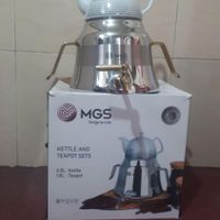 کتری قوری استیل ترک سنگین MGS|قوری، کتری، قهوه‌ساز دستی|تهران, دولت‌آباد|دیوار