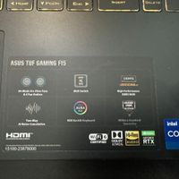 لپتاپ Asus TUF Gaming F15|رایانه همراه|تهران, شهرک راه‌آهن|دیوار