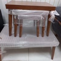 جلومبلی و عسلی چوبی مینی مال((سهند مبل))|مبلمان خانگی و میز عسلی|کرمانشاه, |دیوار
