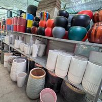 گلدان سفال سرامیک پلیمر فلز فایبرگلاس و زیر گلدانی|صنایع دستی و سایر لوازم تزئینی|تهران, هروی|دیوار