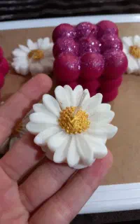 شمع بابونه(ارسال به سراسر ایران با پست)