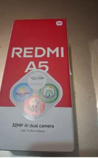 گوشی شیائومی redme A5 ۶۴ آکبند مشکی