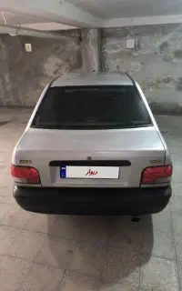 پراید نقره ای ۸۶دوگانه فابریک