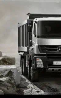 حمل بار با ده چرخ کمپرس