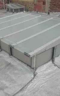 روشنایی خانه یا  باجا  با شیشه مشجر