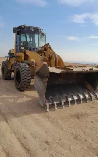 خدمات لودر در شهرک صنعتی کاوه ،چمران ،ساوه
