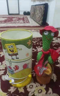 کاکتوس سخن گو وچراغ شب خواب باب اسفنجی. سالم ونو
