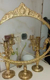 اینه شمعدان قدیمی