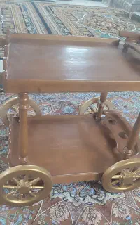 گاری دکوری تمام چوب