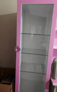 ویترین شیشه ای ۵ طبقه    لترون