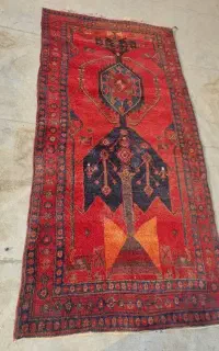 فرش قدیمی دست بافت سنندج