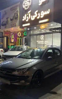 پژو ۲۰۶ تیپ ۵ مدل ۱۳۹۴ سیمی بدون رنگ
