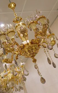 لوستر آلیاژی پانیذ خمکاری کوچک