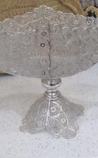 ظرف مس با روکش نقره ملیله
