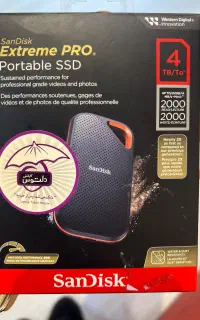 SanDisk Extreme PRO 4TB هارد ،تمیز ،هولوگرام