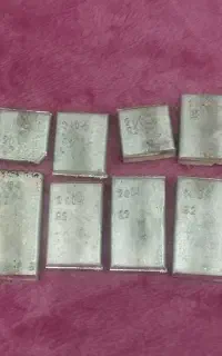 شمش آبشده نقره با وزن دلخواه بدونه اجرت و حباب