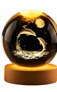 گوی چراغ خواب سایز بزرگ کادو ولنتاین