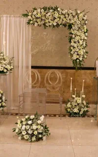 گل آرایی،ماشین عروس،دسته گل،جام گل،خنچه
