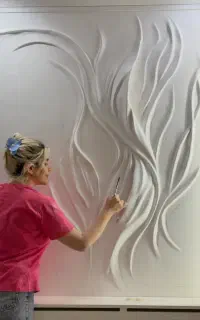 رنگ آمیزی‌ و پتینه‌کاری. دکوراسیون داخلی
