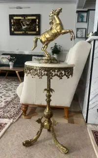 میز برنز و شکلات خوری برنز