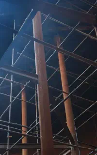 داربست فلزی وکفراژ