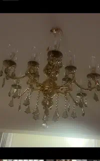 لوستر و اباژوروشمعدان