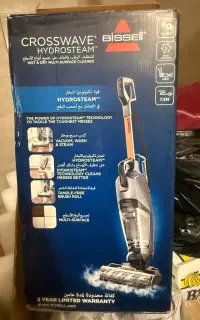 جاروبرقی مخزن‌دار بیسل مدل CROSSWAVE HYDROSTEAM