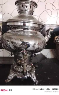سماور.دکوری .خرس بزرگ