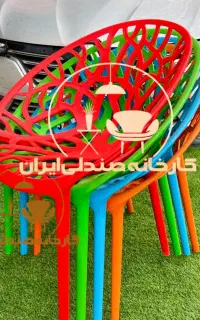 میز وصندلی پلیمری ارزان طرح نیکان نهارخوری غذاخوری