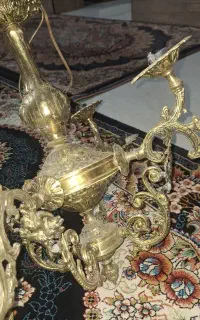 لستر برنز آبکاری طلا قدیمی