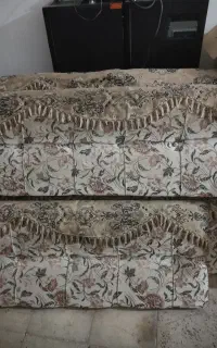 پرده و پشتی نو