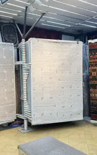 فرش ماشینی طرح پینترستی وینتیج پتینه سبک مدرن