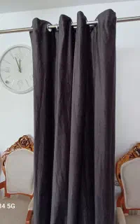 پرده رنگ طوسی فیلی جنس درجه یک کالیفرنیا