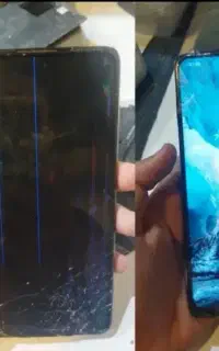 گوشیای السیدی شکسته