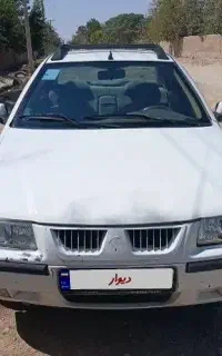 سمند سفید مدل ۸۹