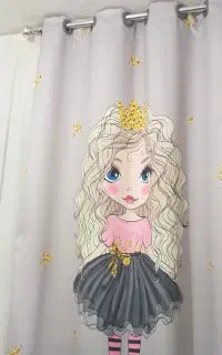 پنل پرده اتاق کودک