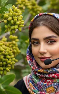 پسته پیوندی و انارساوه و نهال بادام مخصوص سمنان