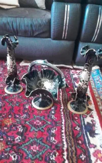 شکلات خوری و گل دان برای مهمان و دکوری
