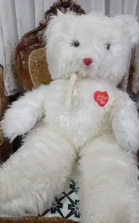 عروسک خرس قطبی سفید